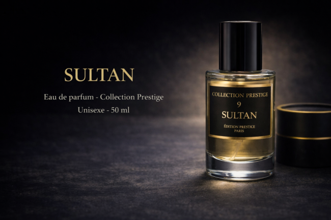 Sultan n°9 – Collection Prestige Paris  Eau de Parfum Unisexe | 50 ml